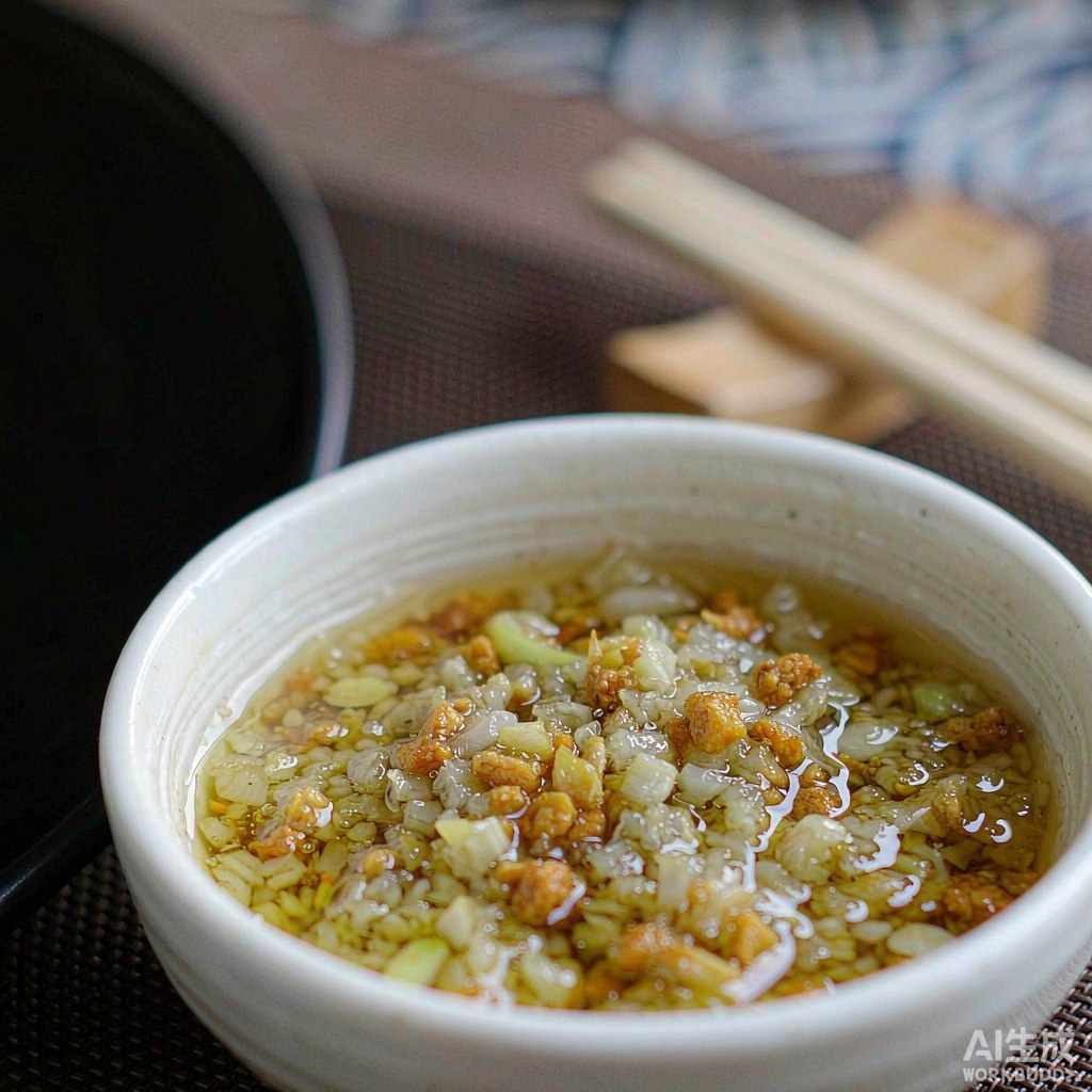 万能蒜蓉酱配方：金银蒜 6:4，摆摊开店都能用